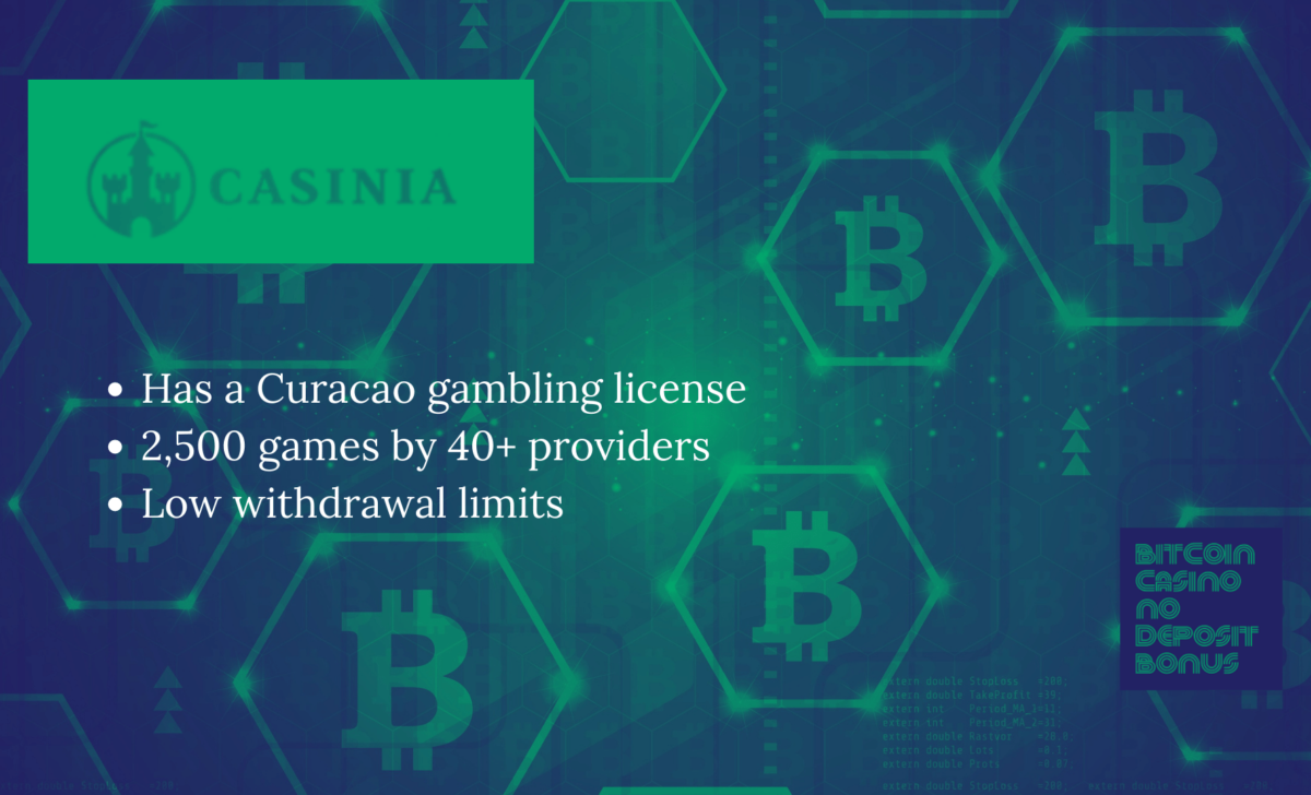 Casinia Casino Promo Codes – Casinia.com Free Bonus September 2022