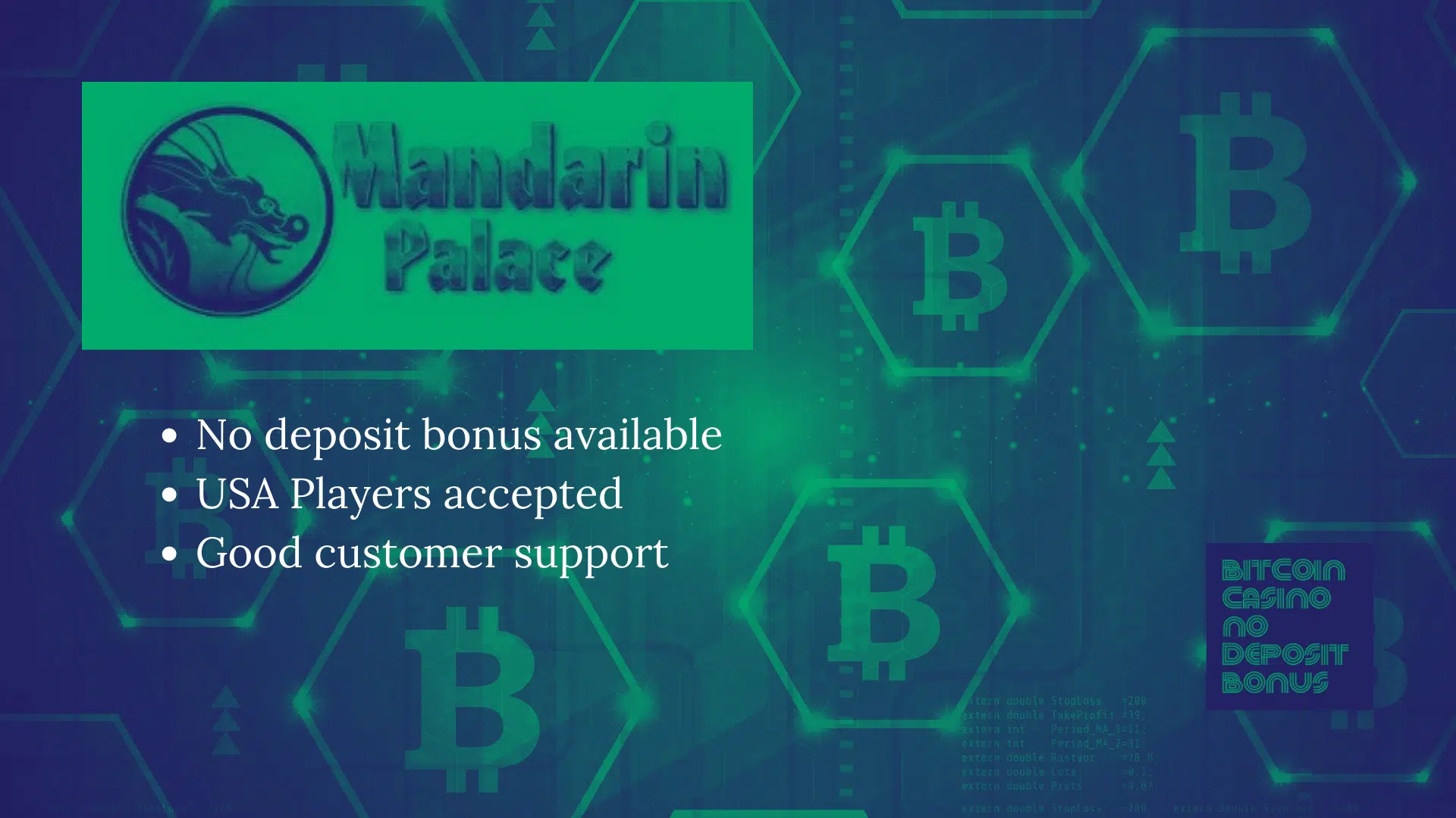 You are currently viewing Mandarin Palace Casino No Deposit Bonus Codes December 2022