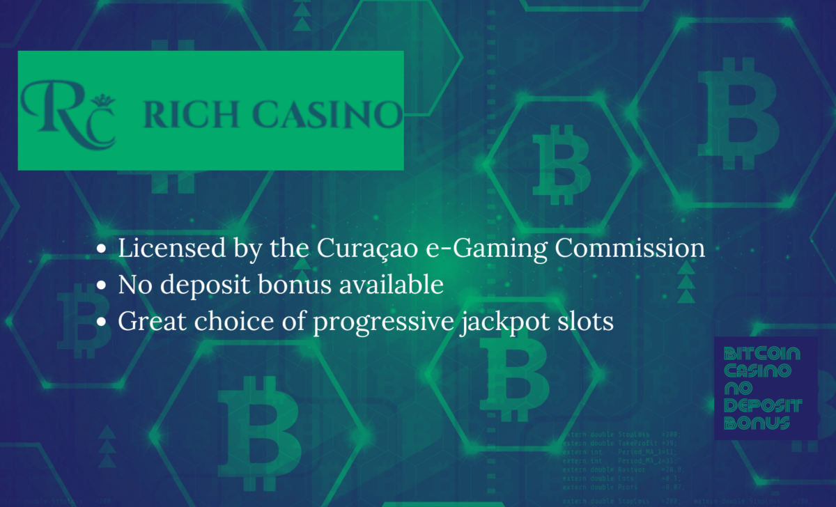 Rich Casino No Deposit Bonus Codes June 2022