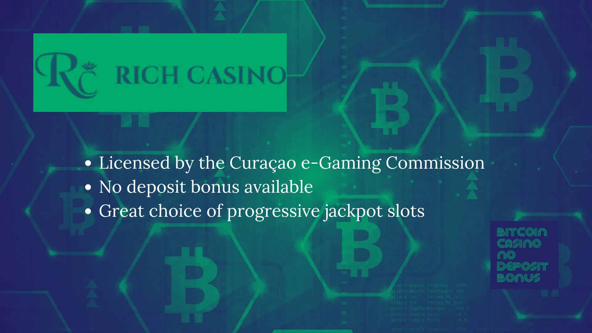 You are currently viewing Rich Casino No Deposit Bonus Codes December 2022