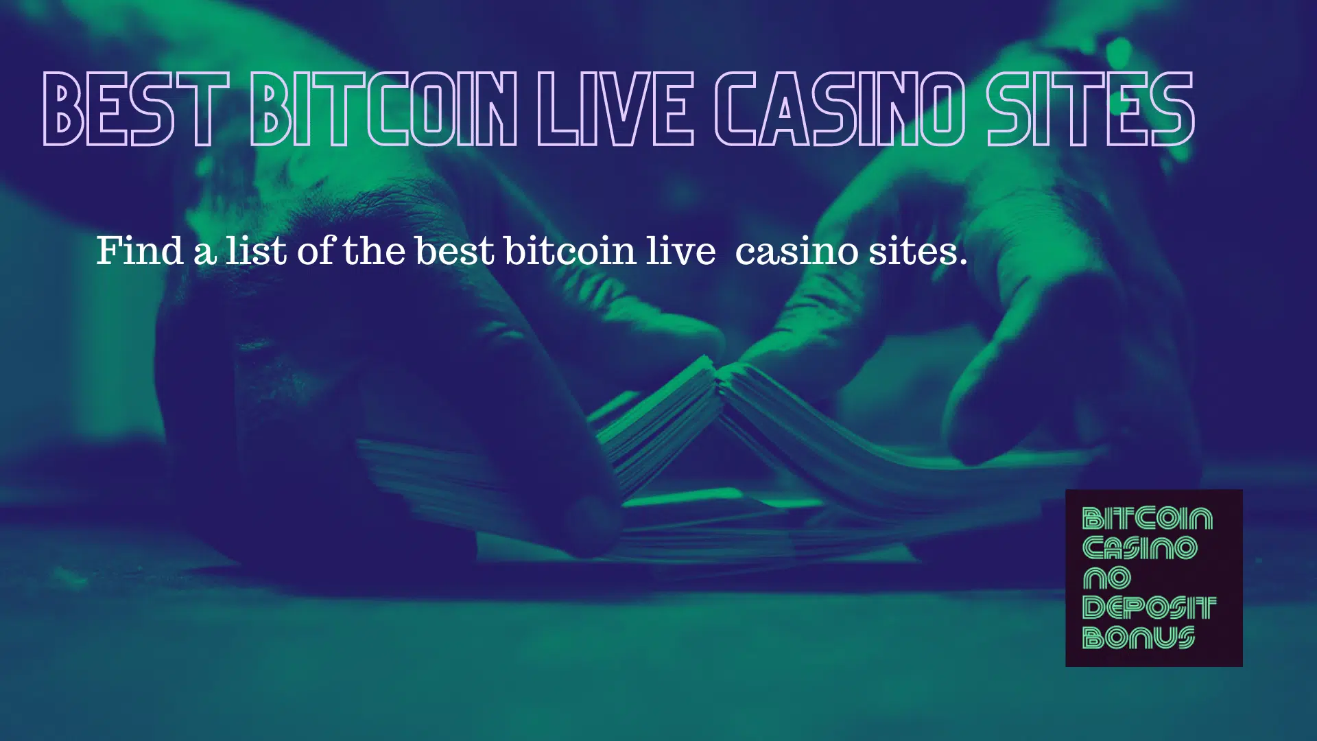 You are currently viewing Best Bitcoin Live Casino Sites 2022