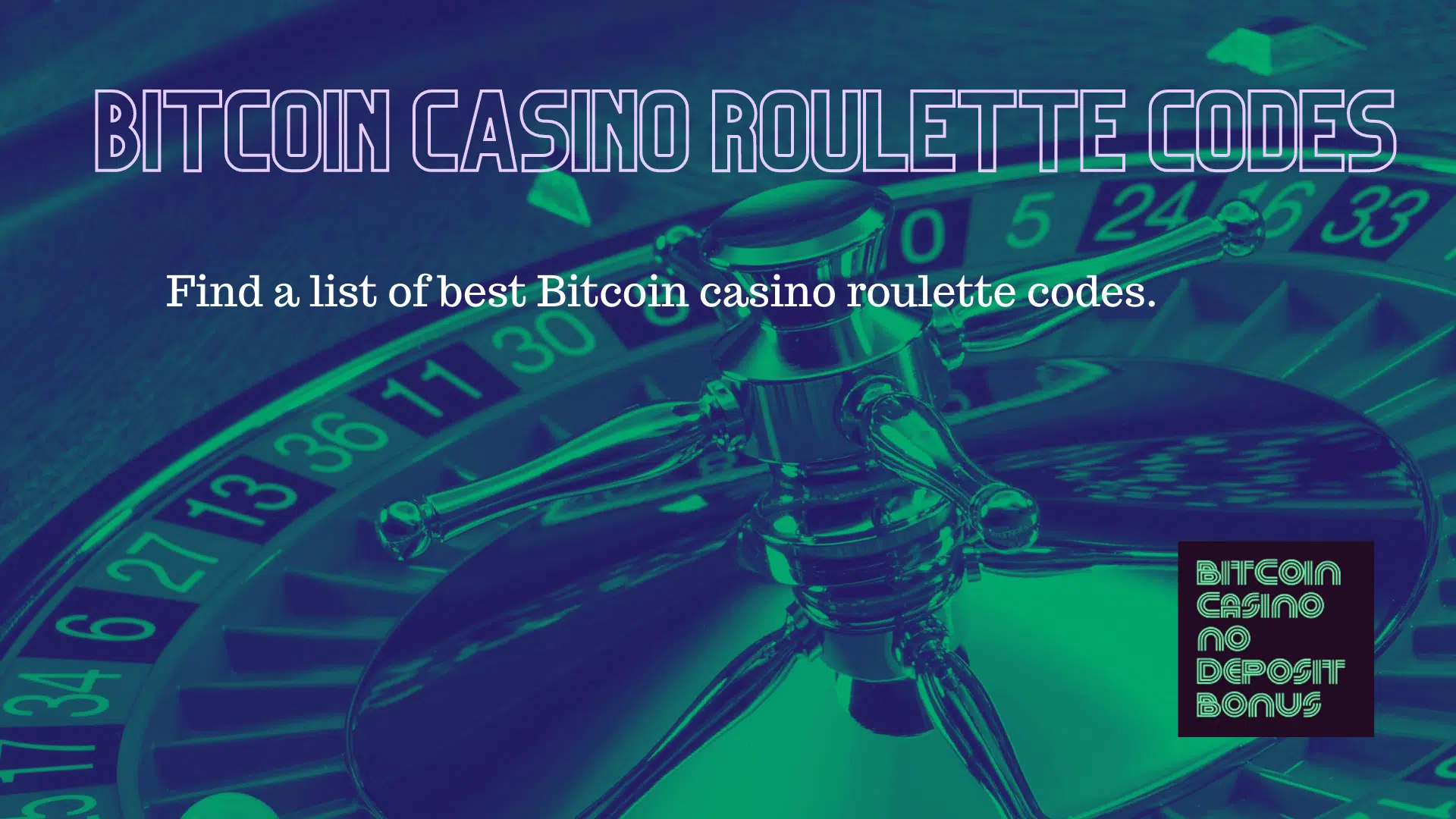 You are currently viewing Bitcoin Casino Roulette Codes 2022