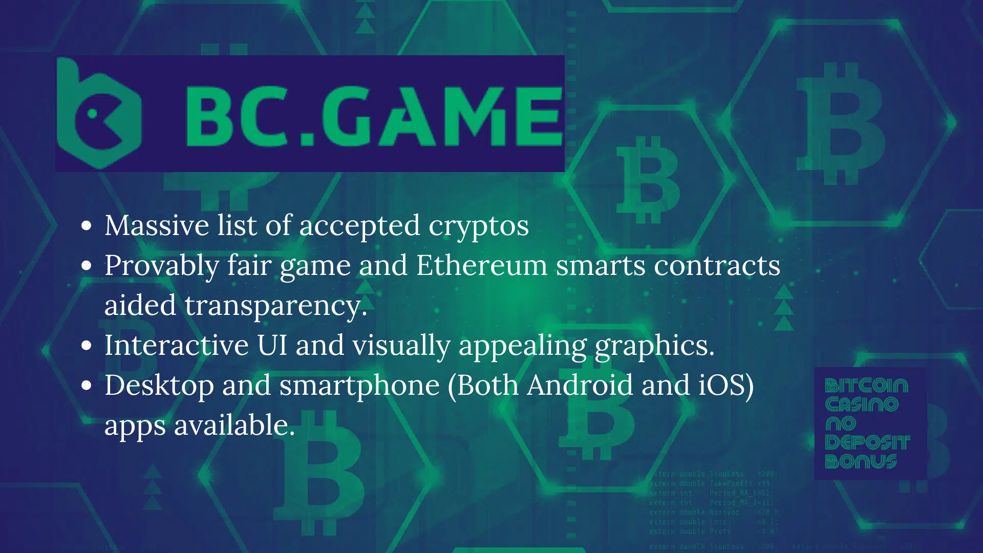 You are currently viewing BC Game: The Trusted Crypto Casino with Exciting Bonuses and Promotions
