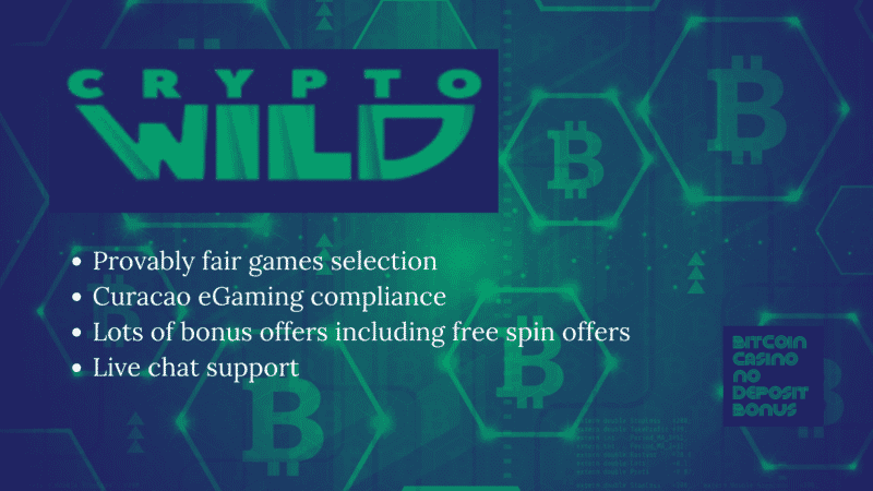 crypto wild casino no deposit bonus codes