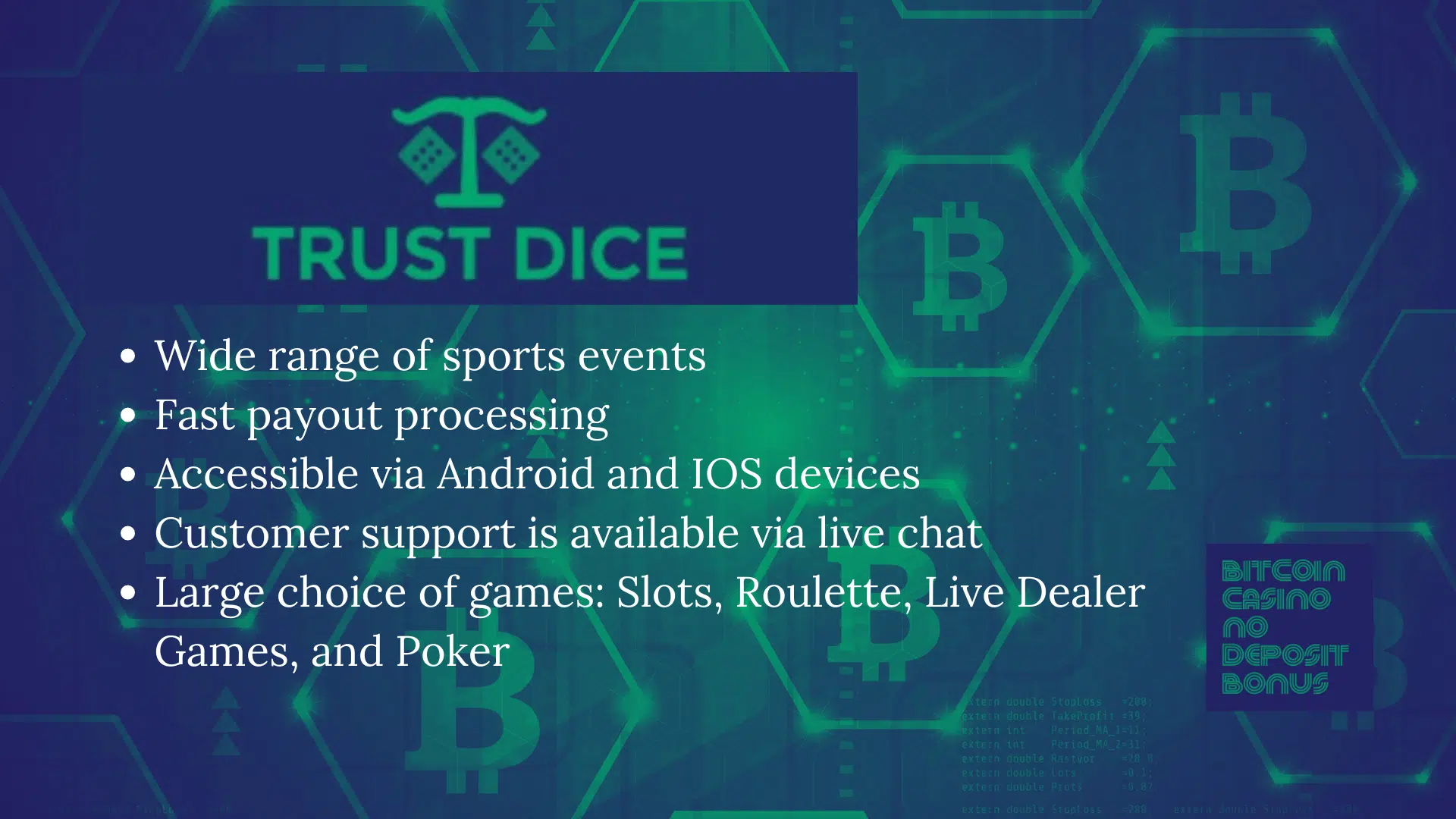 You are currently viewing Trust Dice Free Tokens – TrustDice.Win Coupon Codes December 2022