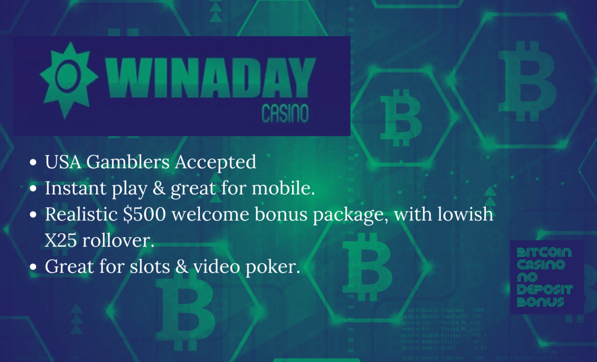 Win A Day Casino No Deposit Bonus Codes September 2022 – Winadaycasino.eu Coupons