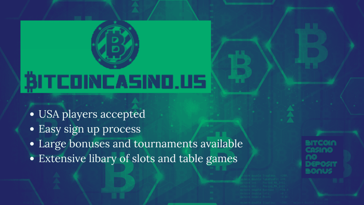 Bitcoin Casino no deposit bonus USA
