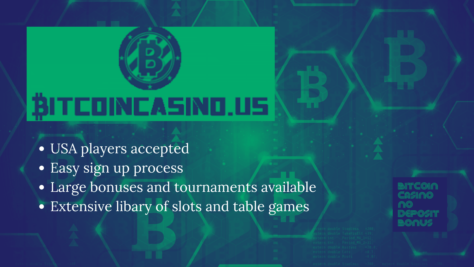 You are currently viewing Bitcoin Casino US Bonus Codes December 2022 – Promo Codes Bitcoincasino.us